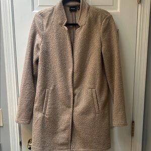 Vero Moda Women's Cozy Tan Teddy Jacket
